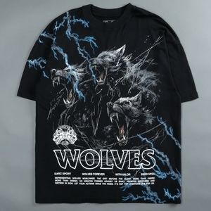 CERBERUS V3 "PREMIUM VINTAGE" OVERSIZED TEE IN BLACK MEDIUM